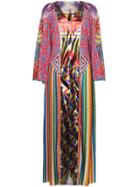 Mary Katrantzou Lapwing Patchwork Kaftan Dress - Multicolour