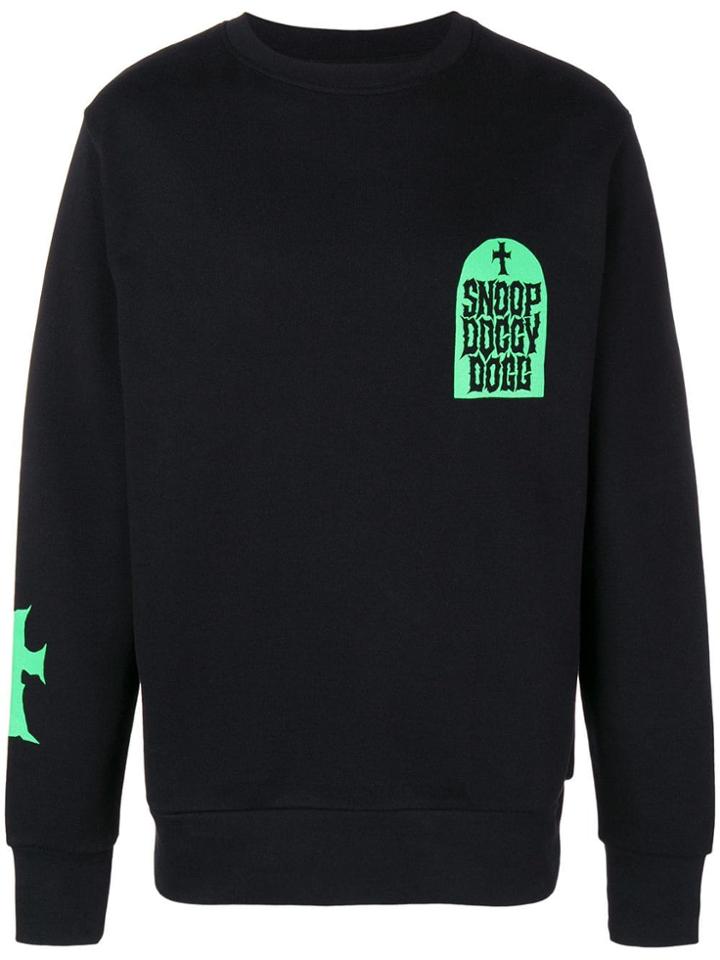 Sss World Corp Snoop Doggy Dogg Sweatshirt - Black