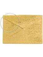 Mm6 Maison Margiela Envelope Shaped Clutch - Gold