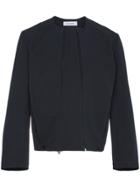 Kiko Kostadinov Cubist Cotton Jacket With Zip - Grey