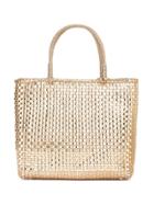 Anteprima Woven Medium Tote Bag - Gold