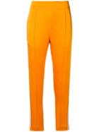 Haider Ackermann Stripe Detail Tapered Trousers - Yellow & Orange