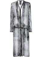 Ann Demeulemeester Zip Front Sheer Tunic