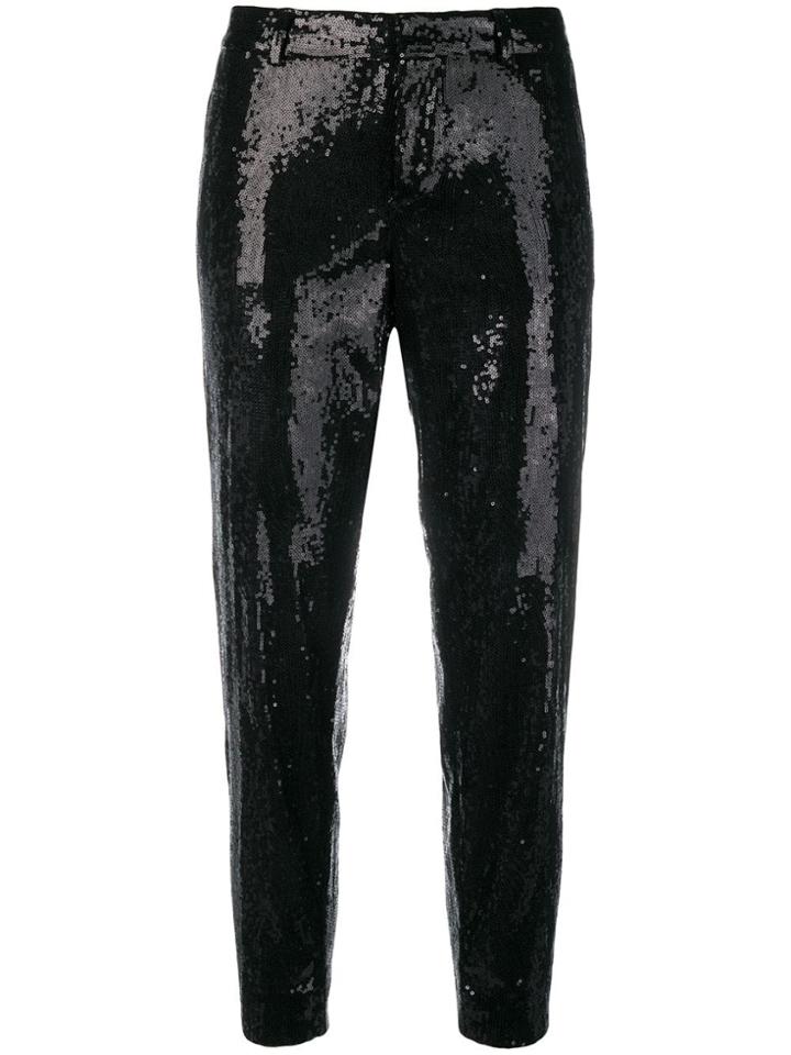 Dsquared2 Emmalynn Hockney Sequinned Trousers - Black