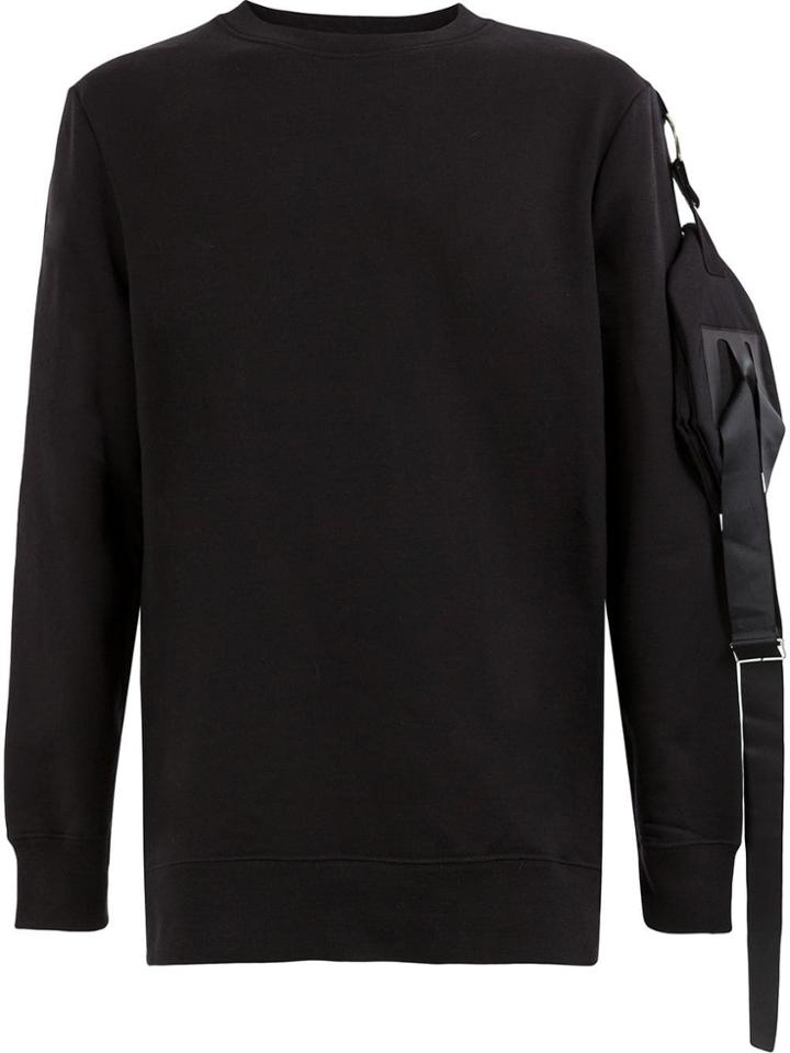 Matthew Miller Utility Pocket Sweatshirt - Black