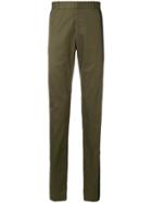 Alexander Mcqueen Side Stripe Trousers - Green