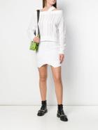 Rta Cable Knit Sweater - White