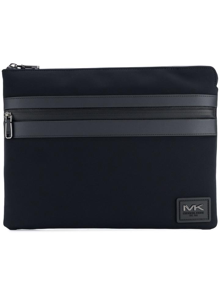 Michael Kors Collection Slim Clutch Bag - Black