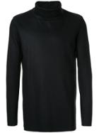 Kazuyuki Kumagai Knitted Roll-neck Sweater - Black