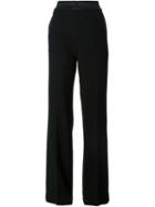 Haider Ackermann Wide Leg Trousers, Women's, Size: 40, Black, Cotton/rayon/virgin Wool