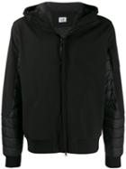 Cp Company Padded Hoodie - Black