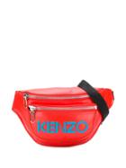 Kenzo Stitched Logo Belt Bag - Red