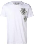 Alexander Mcqueen Skull Patch T-shirt - White