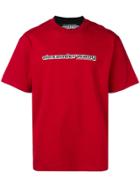 Alexander Wang Logo Print T-shirt - Red