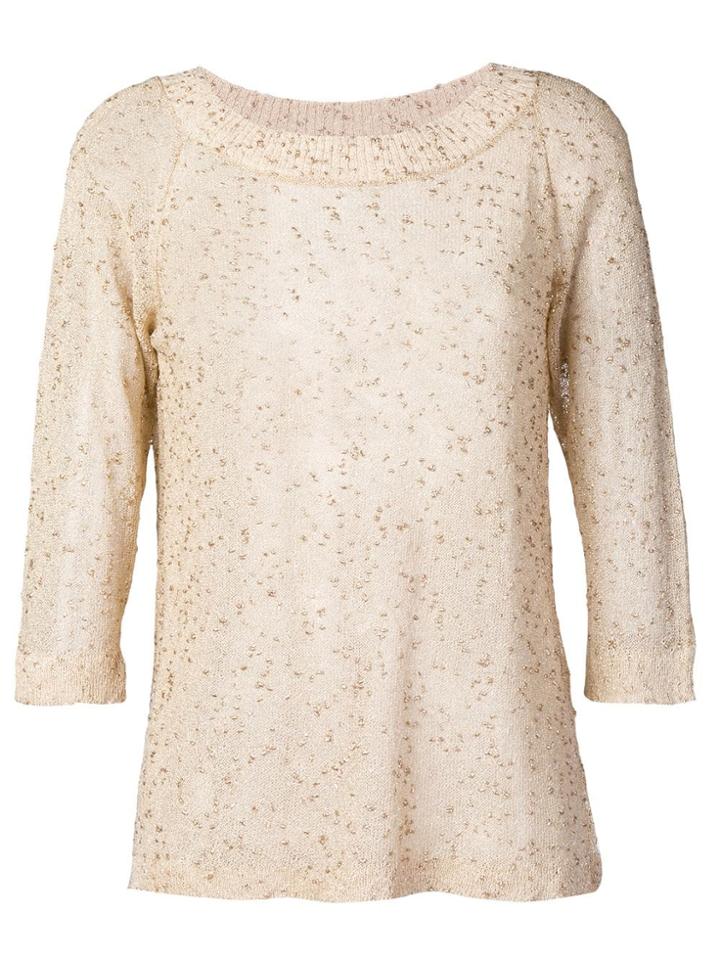 Snobby Sheep Loose Knit Sweater - Gold