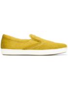 Tomas Maier Fuzzy Slip-on Sneakers - Green