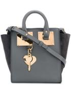 Sophie Hulme Key Chain Detail Tote Bag, Women's, Grey