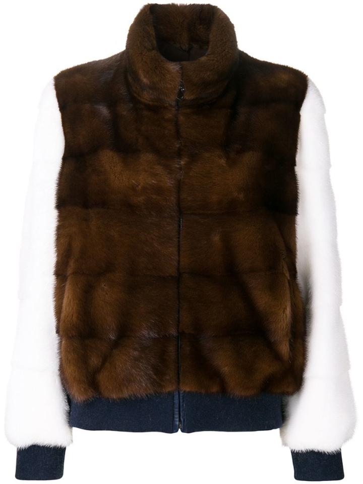 Simonetta Ravizza Dafne Mix Jacket - Brown