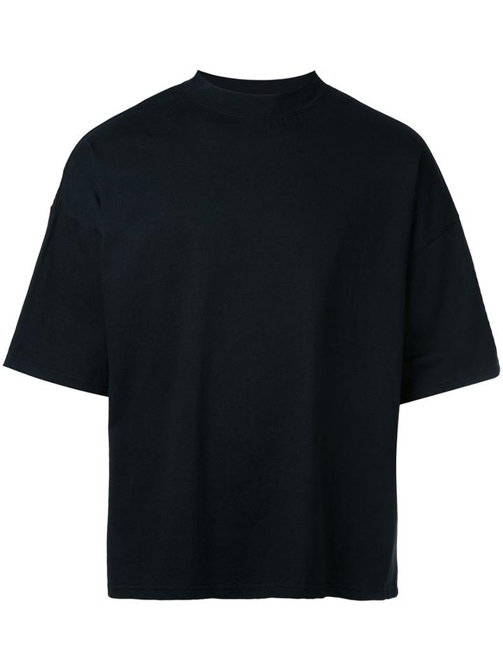 Auralee Wide Sleeves T-shirt, Men's, Size: 3, Black, Cotton