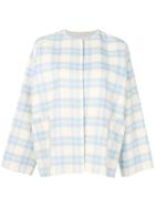 Sofie D'hoore Check Open Jacket - Blue