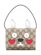 Gucci Kids Bunny Shoulder Bag, Girl's, Nude/neutrals