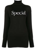Christopher Kane Special Intarsia Sweater - Black