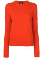 Calvin Klein 205w39nyc Crew Neck Jumper - Yellow & Orange