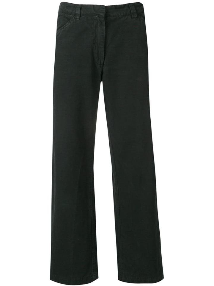Maison Martin Margiela Vintage 2000's Wide Leg Jeans - Black