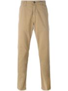 Kenzo Straight Leg Chino Trousers, Men's, Size: 54, Nude/neutrals, Cotton/spandex/elastane