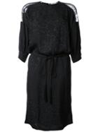 Preen By Thornton Bregazzi Lace Insert Dress, Women's, Size: Medium, Black, Viscose