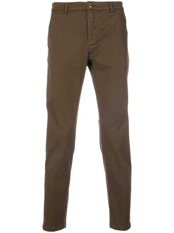 Department 5 Skinny Chino Trousers - Brown