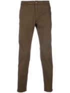 Department 5 Skinny Chino Trousers - Brown