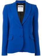 Moschino Peaked Lapel Blazer - Blue