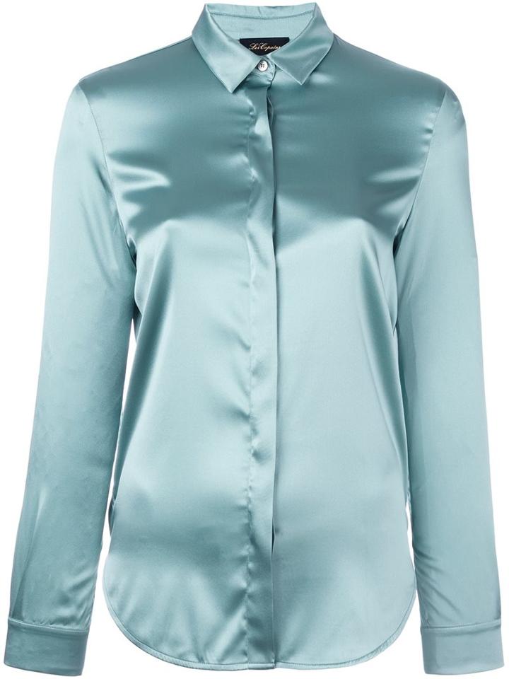 Les Copains Concealed Front Fastening Shirt