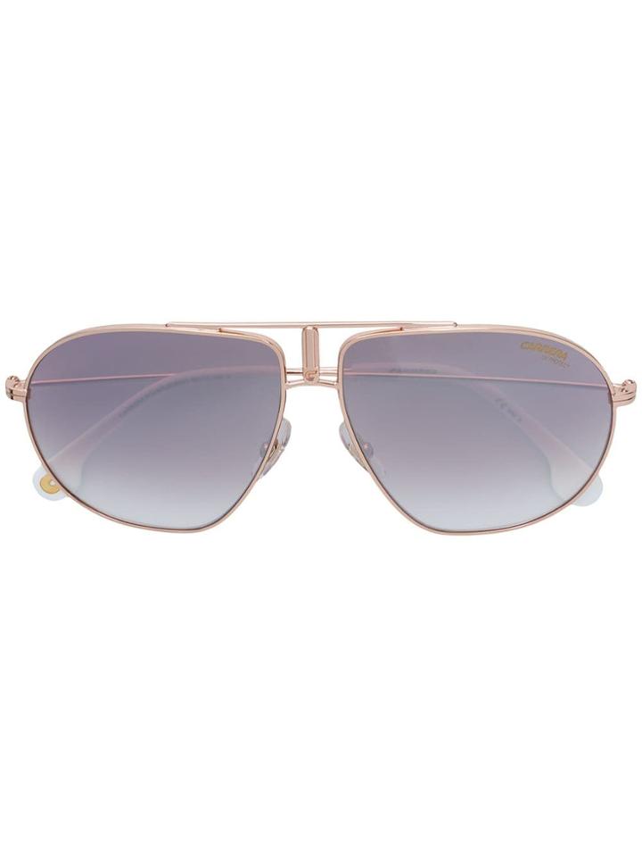 Carrera Aviator Style Sunglasses - White