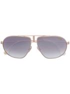 Carrera Aviator Style Sunglasses - White