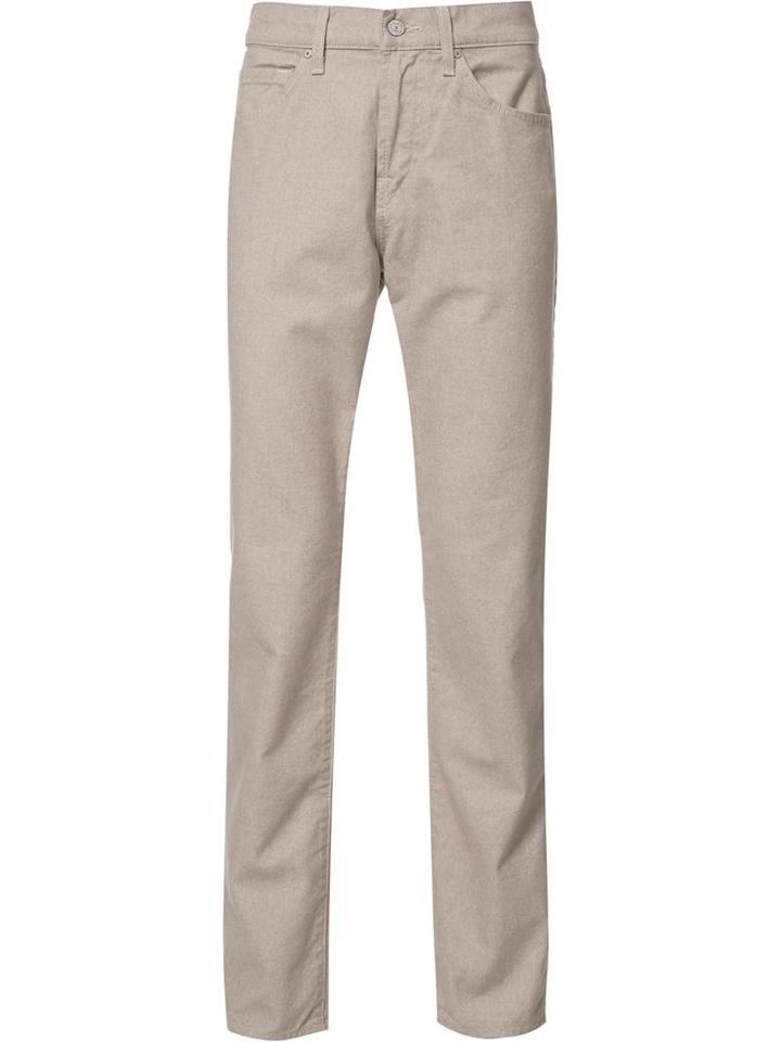 7 For All Mankind Slimmy 'melange' Trousers, Men's, Size: 36, Cotton/polyester/spandex/elastane/viscose
