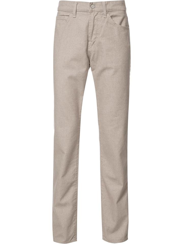 7 For All Mankind Slimmy 'melange' Trousers, Men's, Size: 36, Cotton/polyester/spandex/elastane/viscose