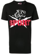 Plein Sport Print Logo T-shirt - Black