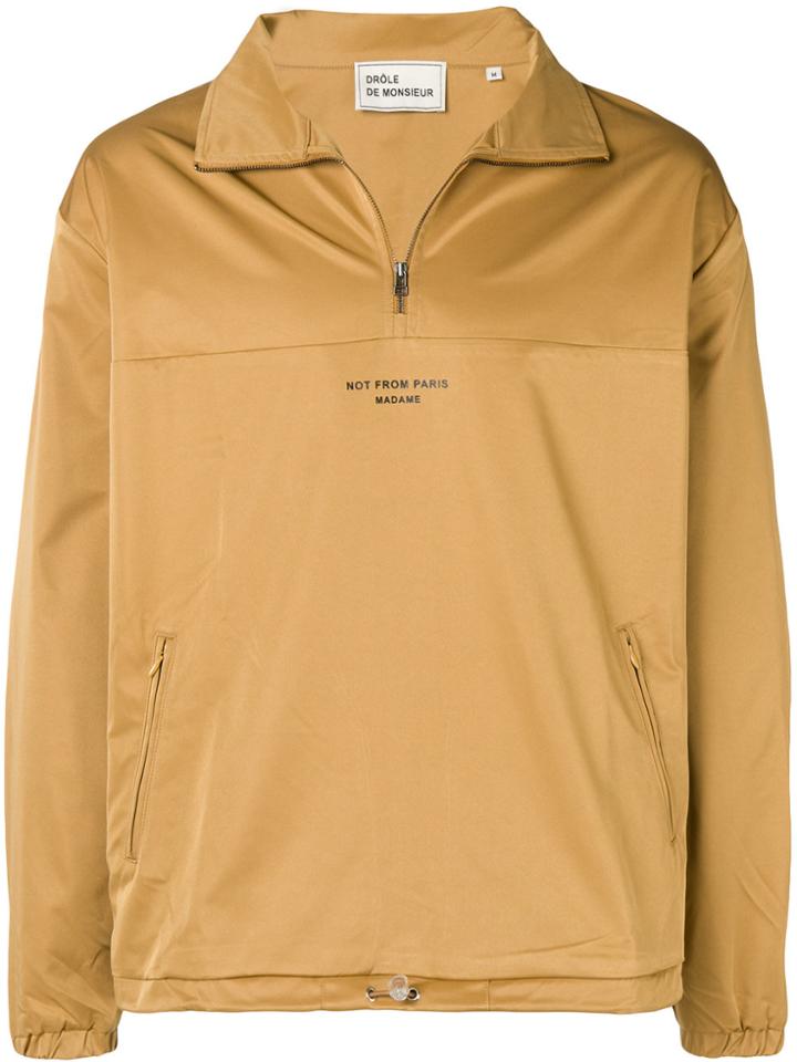 Drôle De Monsieur Pull-over Jacket - Brown