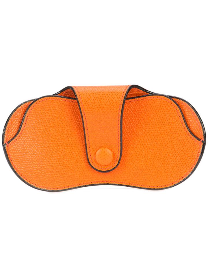 Valextra Sunglasses Case - Yellow & Orange