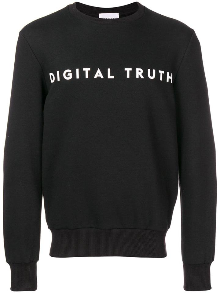 Low Brand Crew Neck Sweatshirt - Black