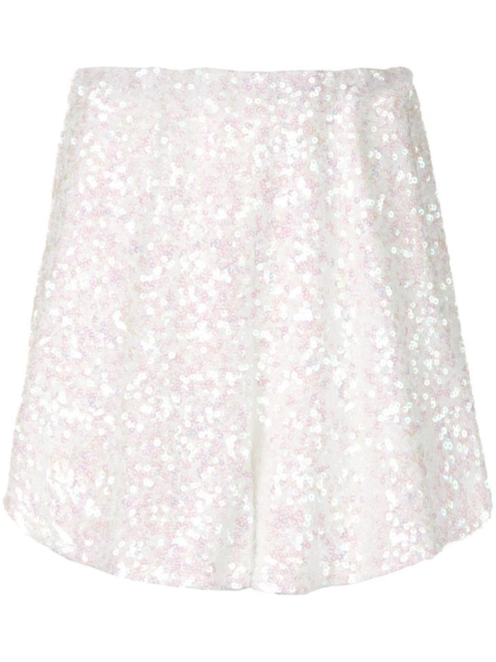 Walk Of Shame Loose Fit Shorts - White