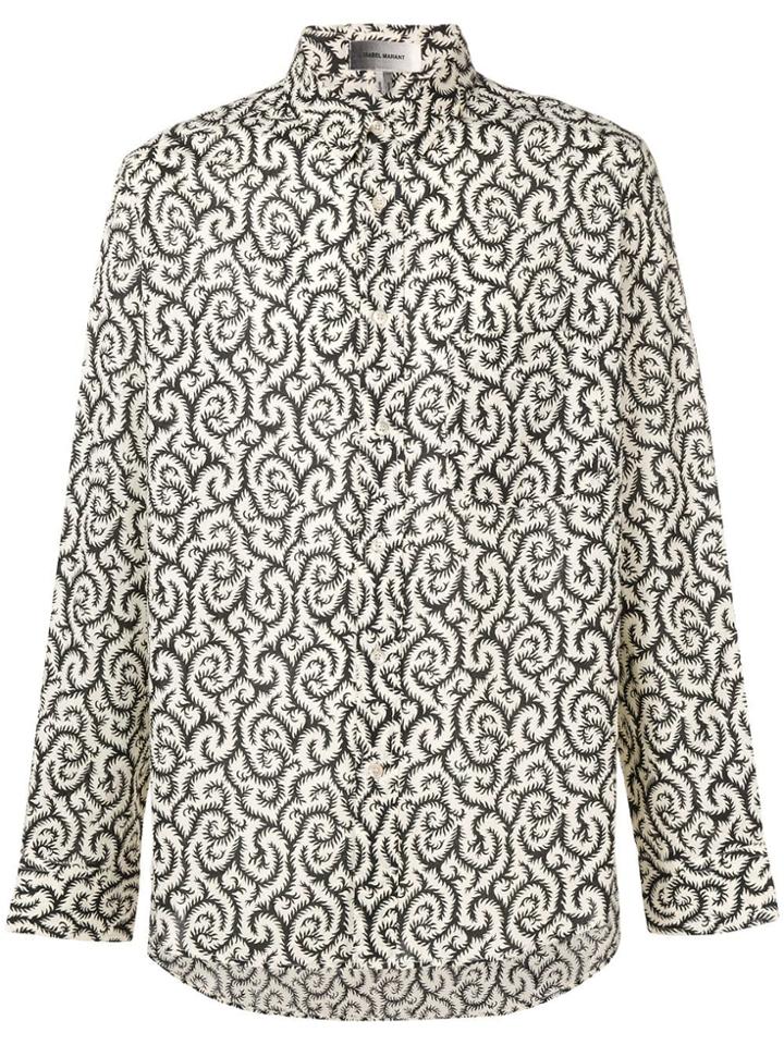 Isabel Marant Printed Shirtclas - Neutrals