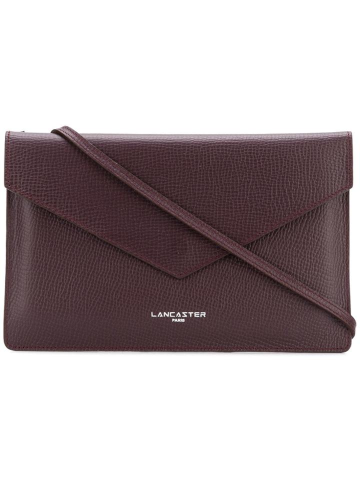 Lancaster Envelope Clutch Bag - Red