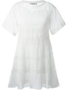 Philosophy Di Lorenzo Serafini A-line Lace Panel Dress