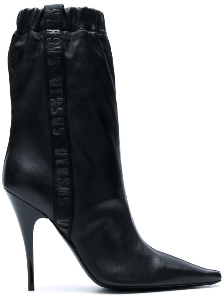 Versus Slip-on Ankle Boots - Black