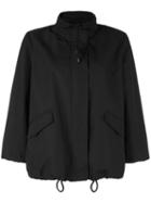 Aspesi - Roll Neck Jacket - Women - Cotton/polyester - M, Black, Cotton/polyester