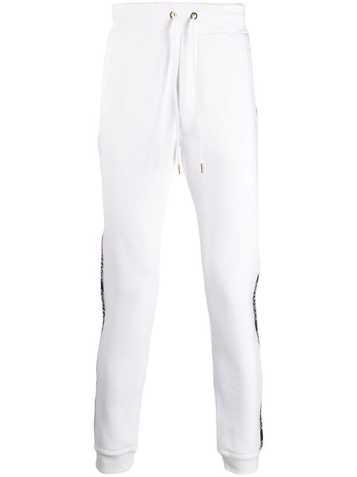 Versace Jeans Couture Logo Track Pants - White