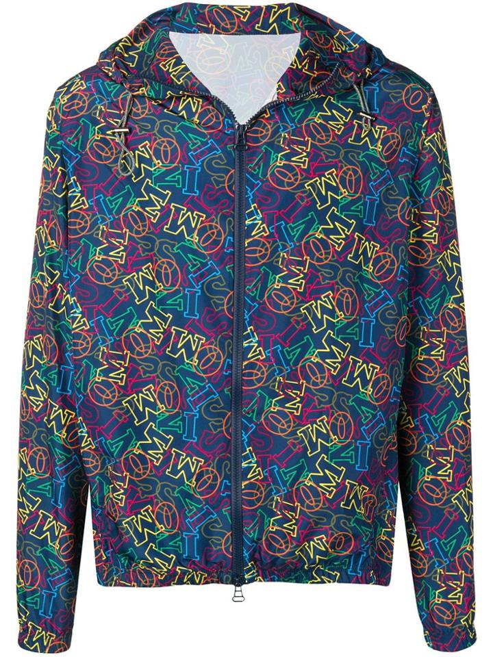 Missoni Mare Printed Shell Jacket - Blue